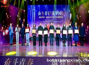 我院荣获湖南省第一届励志成才好学生典型评选宣传活动优秀组织单位奖